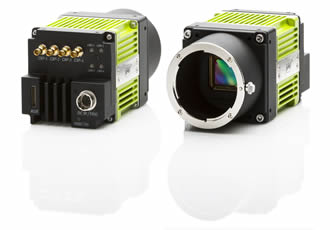 New super-high resolution industrial cameras for high speed inspection